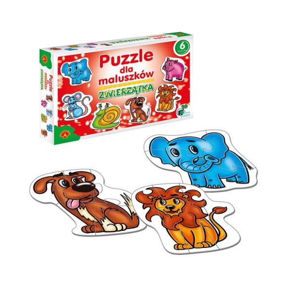 Puzzle dla maluszków Zwierzątka Alexander
