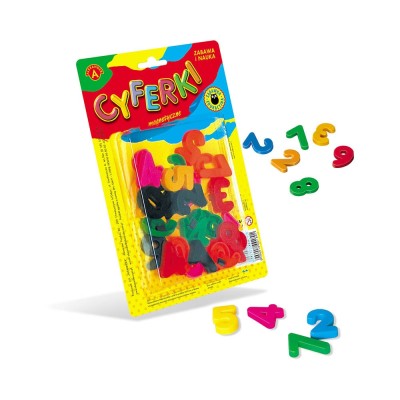 Cyferki magnetyczne 30 szt. Alexander 