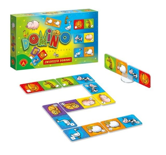 Domino zwierzęta domowe Alexander