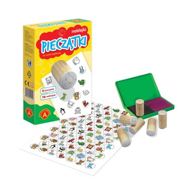 Pieczątki stemple zwierzęta Alexander