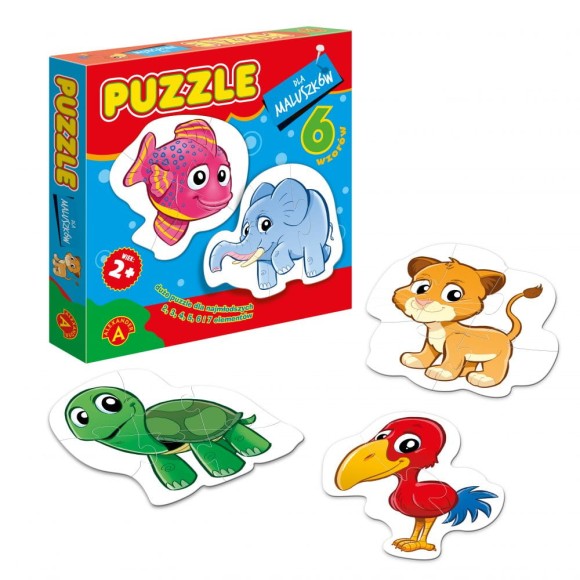 Puzzle dla maluszków Zwierzątka Rybka Alexander