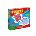 Puzzle dla młodszych dzieci ze zwierzętami