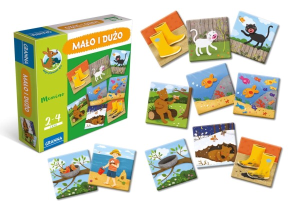 Gra edukacyjna Mało dużo Granna