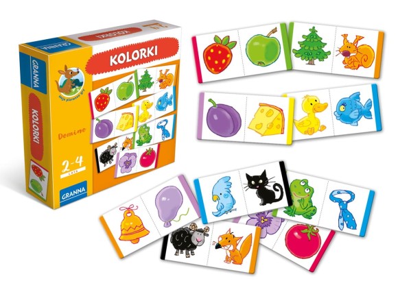 Gra edukacyjna Kolorki Granna