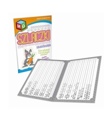 Zeszyt edukacyjny Szlaczki dla sześciolatka Multigra