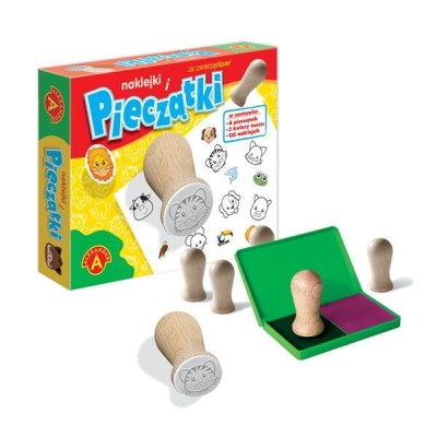 Duże pieczątki Zwierzęta Alexander