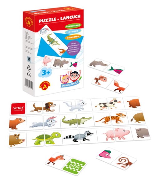 Puzzle edukacyjne Łańcuch