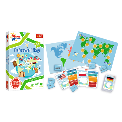 Gra Państwa i flagi Trefl
