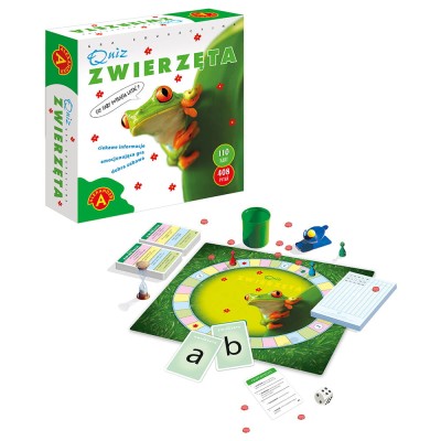 Gra Quiz zwierzęta Big Alexander