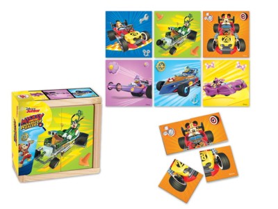 Układanka drewniana Disney Mickey Myszka Miki