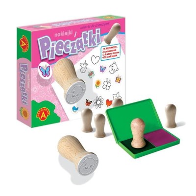 Duże pieczątki dla dziewczynek Alexander